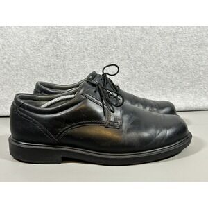 SAS Ambassador Oxfords Mens Size 12.5 W Wide Black Leather Dress Shoes Made USA